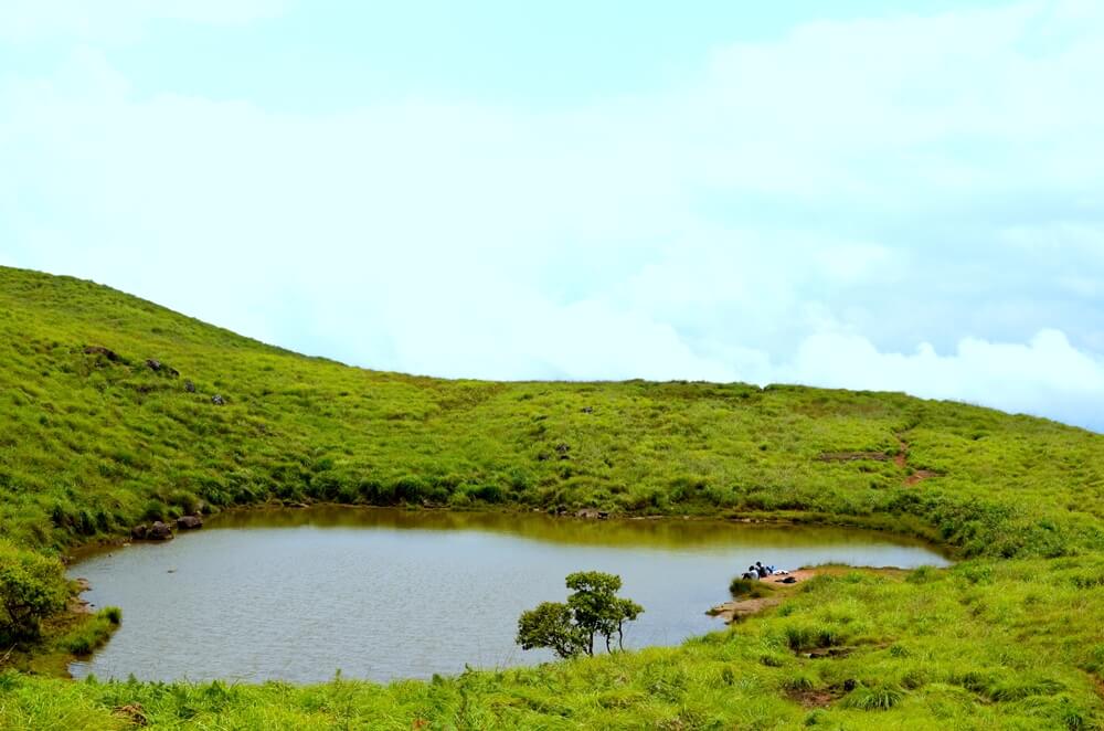 Hiking to the heart shaped lake at Chembra,&nbsp;Wayanad