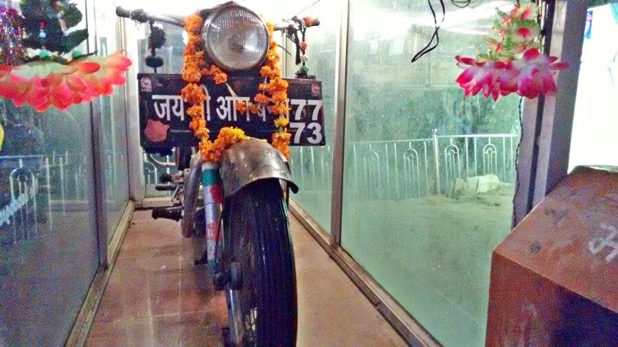 Bullet Baba temple: Legend of Om Banna and the bike deity