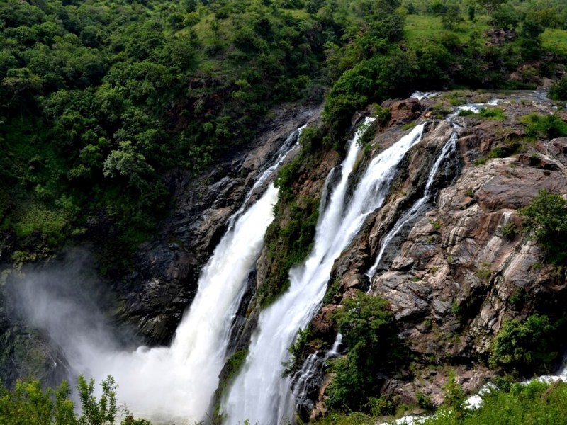 Shivanasamudra Falls: The beauty of&nbsp;Kaveri
