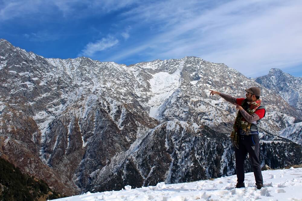 Winter trek to Triund: A memorable snow trek and the enchanting Dhauladhar