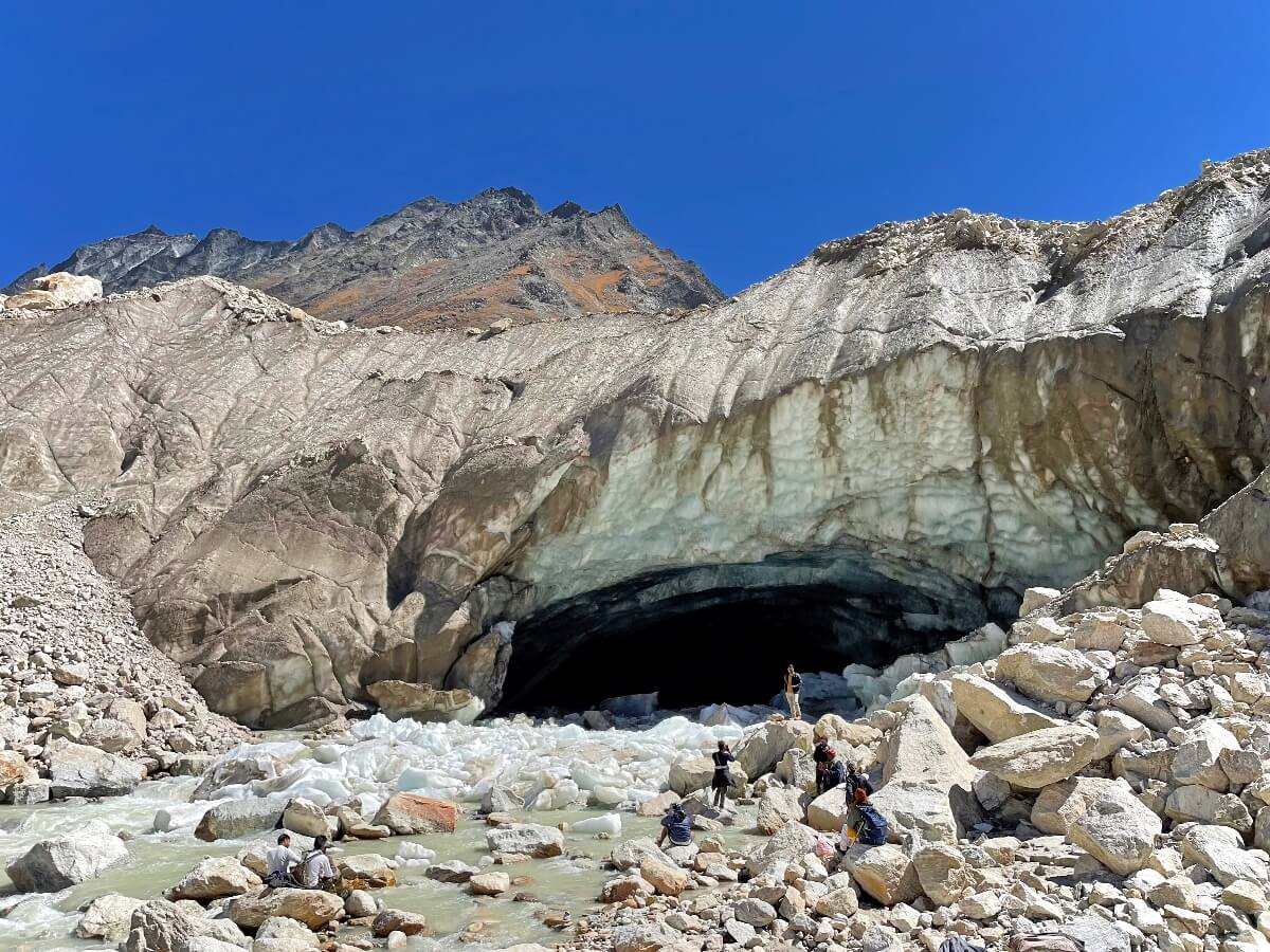 Reflections on the Ganges at&nbsp;Gangotri